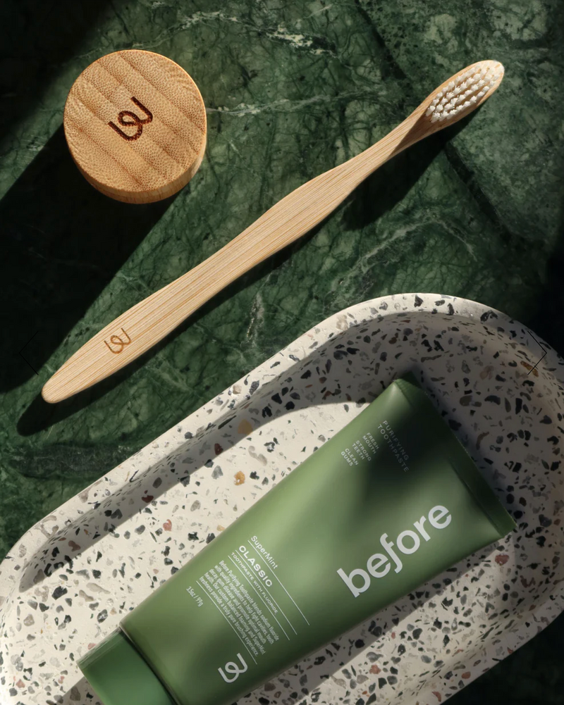 BEFORE Bamboo Toothbrush