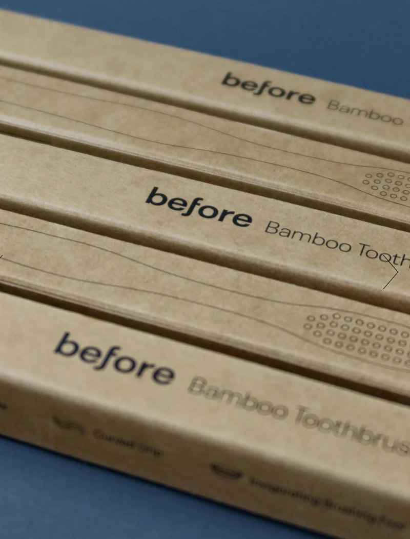 BEFORE Bamboo Toothbrush